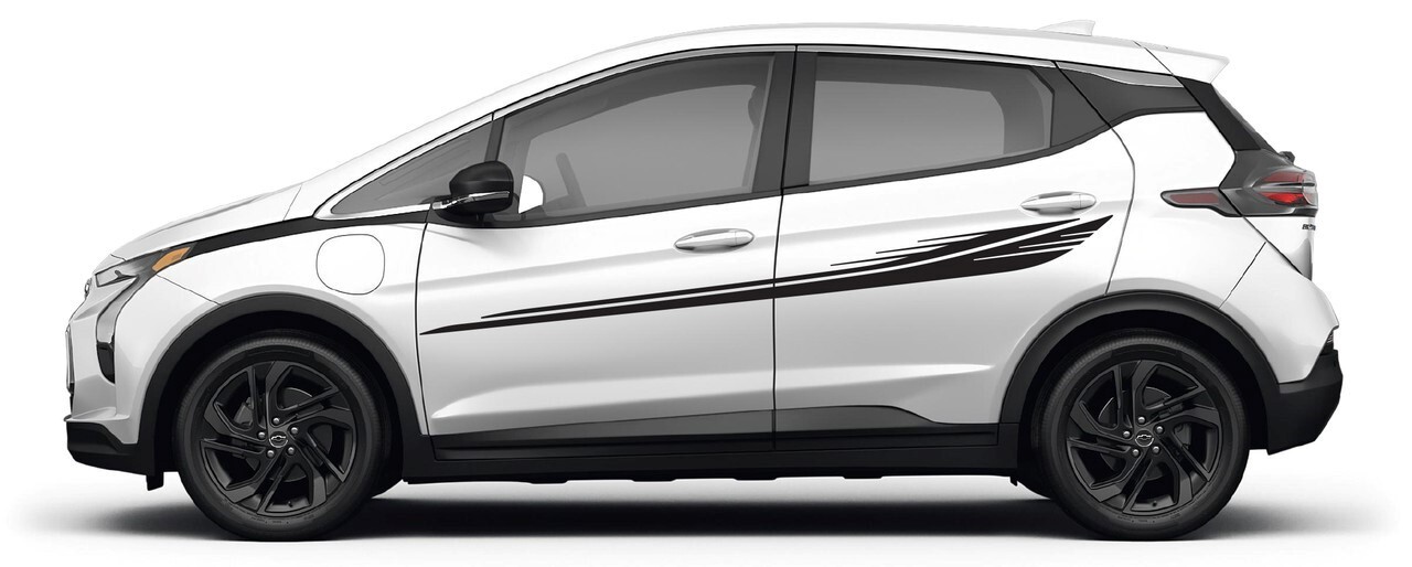 Chevy Bolt Universal Versatile PIVOT Side Vinyl Graphics Door Stripes Decals