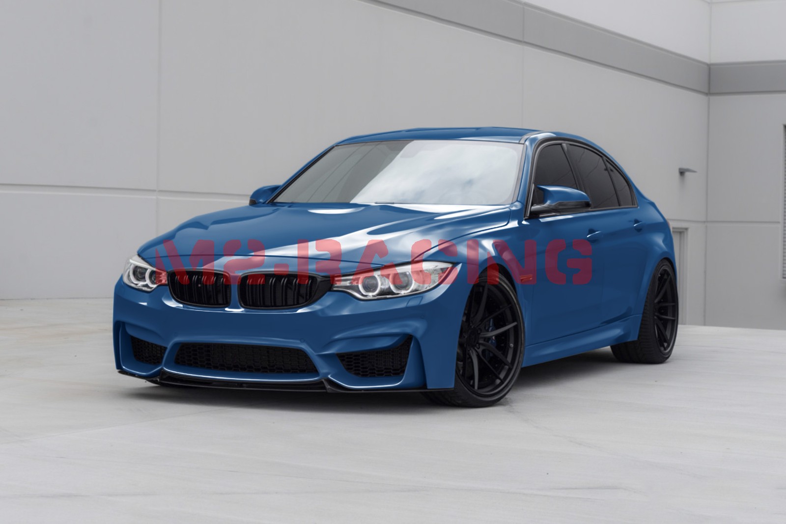 ESSMO PET Super Gloss Neptune Blue Car Vehicle Vinyl Wrap Decal Sheet Like Paint