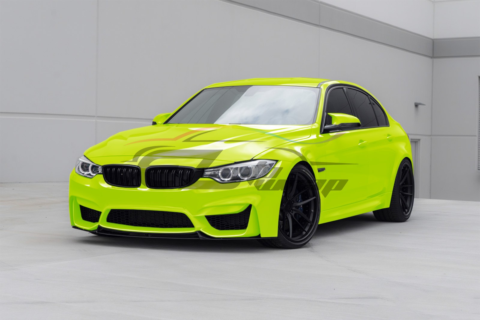 5FTx5FT PPF Paint Protection Film Gloss Apple Green Invisible Scratches Shield