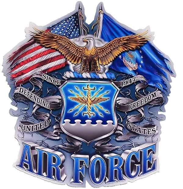 Decal United States Air Force – USAF Veteran sticker car window bumper 2