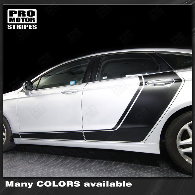 FORD FUSION Door Accent Side Stripes Decals 2013 2014 2015 2016 2017 2018 2019