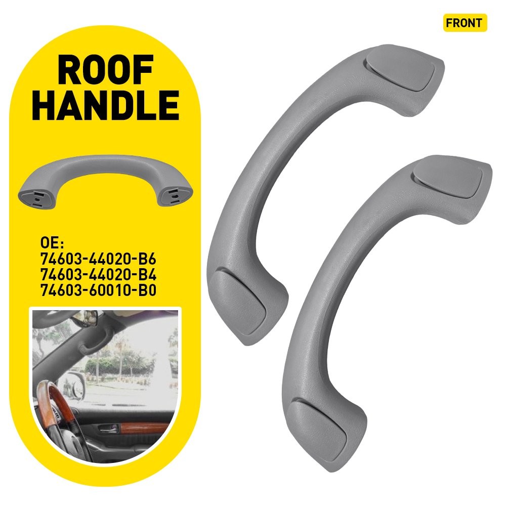 Front Passenger Driver Side Roof Grip Grab Handle For 03-09 4Runner GX470 2-6X