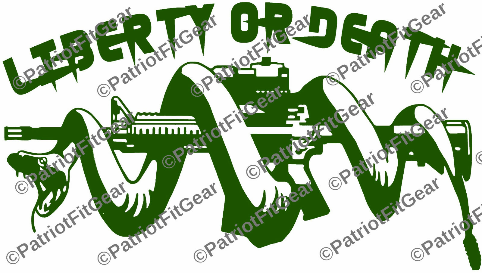 Liberty Or Death,8″x4.5″,Second Amendment,2A,Molon Labe,Snake Coiled,Vinyl Decal