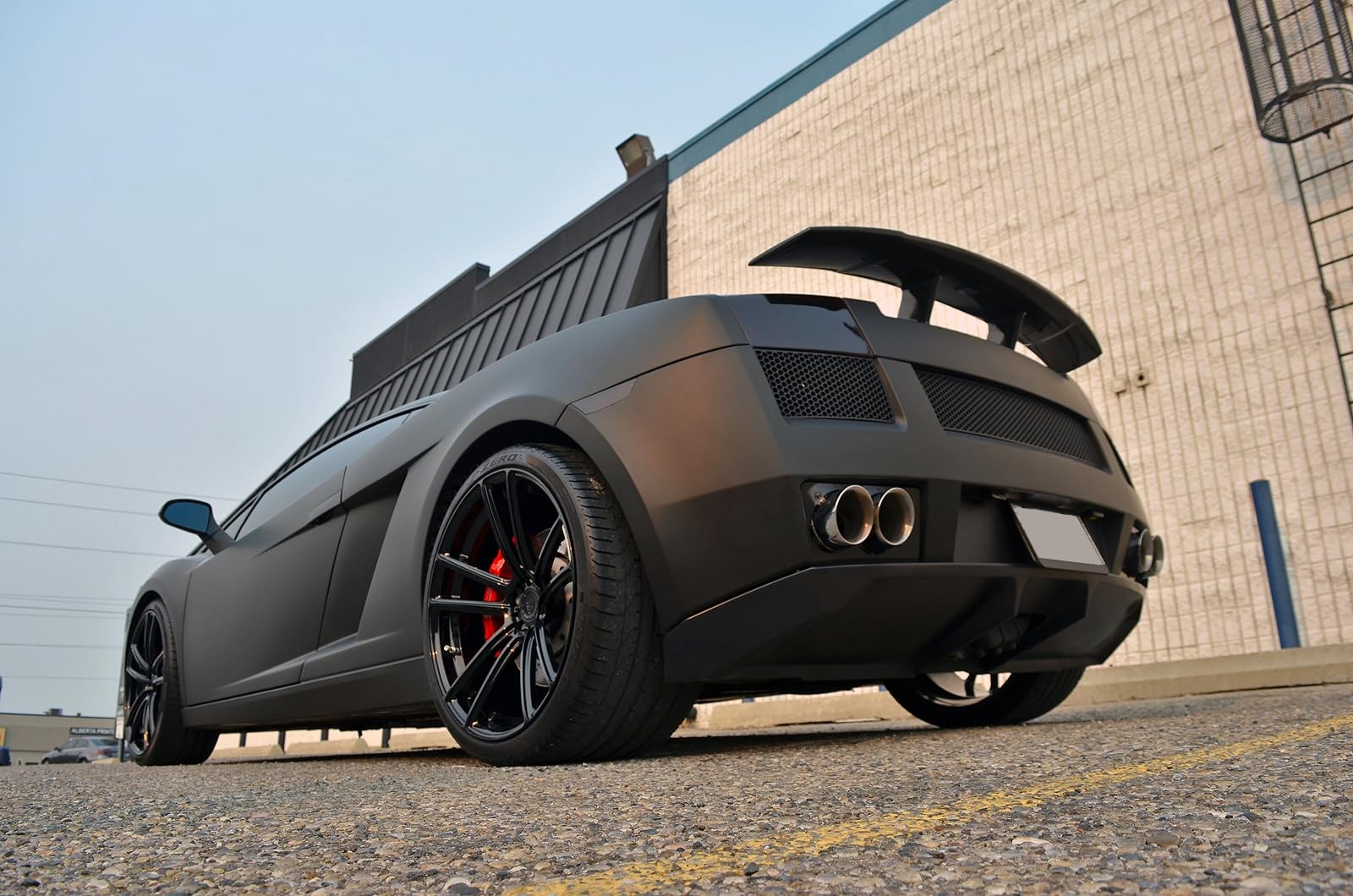 Matte Black Automotive Vinyl Wrap 1x5FT Scratch Resistant Body Protection