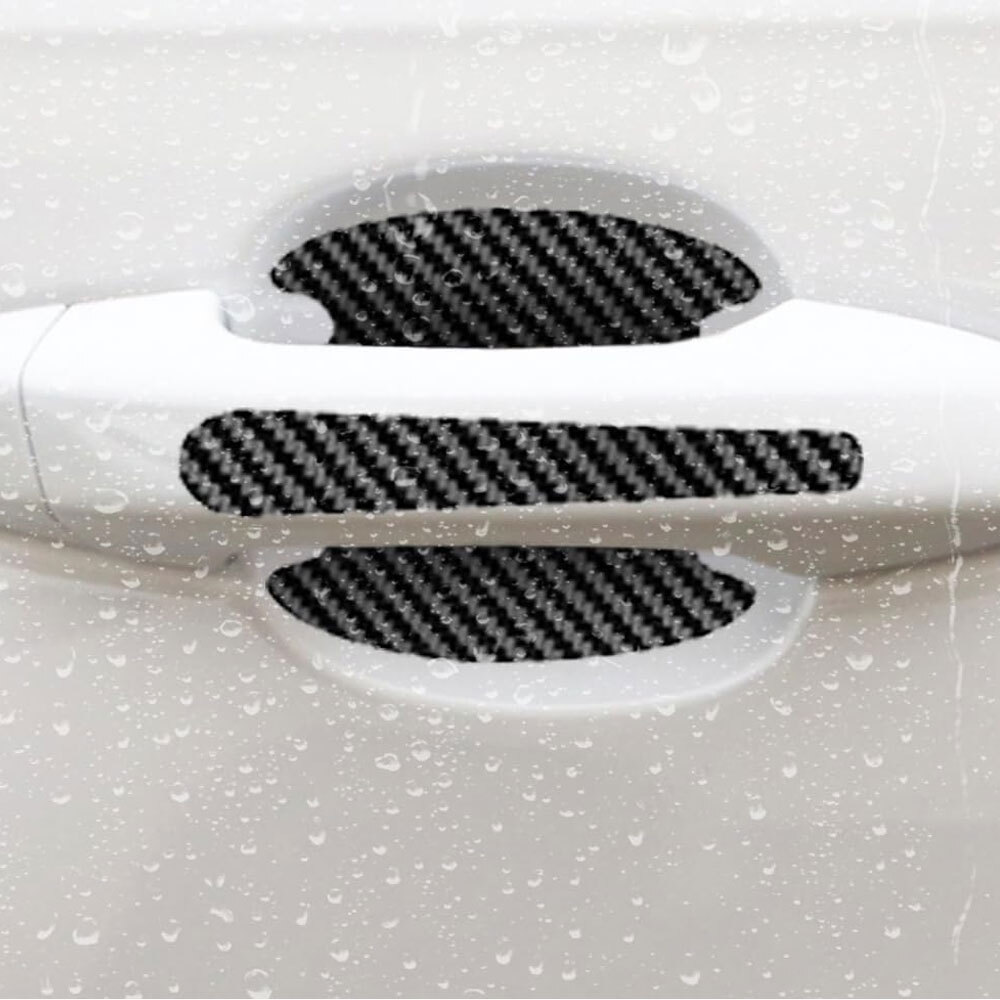 8PCS Car Door Handle Bowl Protector Cover Anti Scratch Sticker Accessories Trims