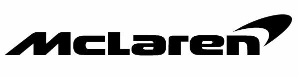 2x Mclaren Logo Vinyl Sticker Decal 4″ 6″ 8″ 10″ 12″ 16″ 20″ 24″ 30″