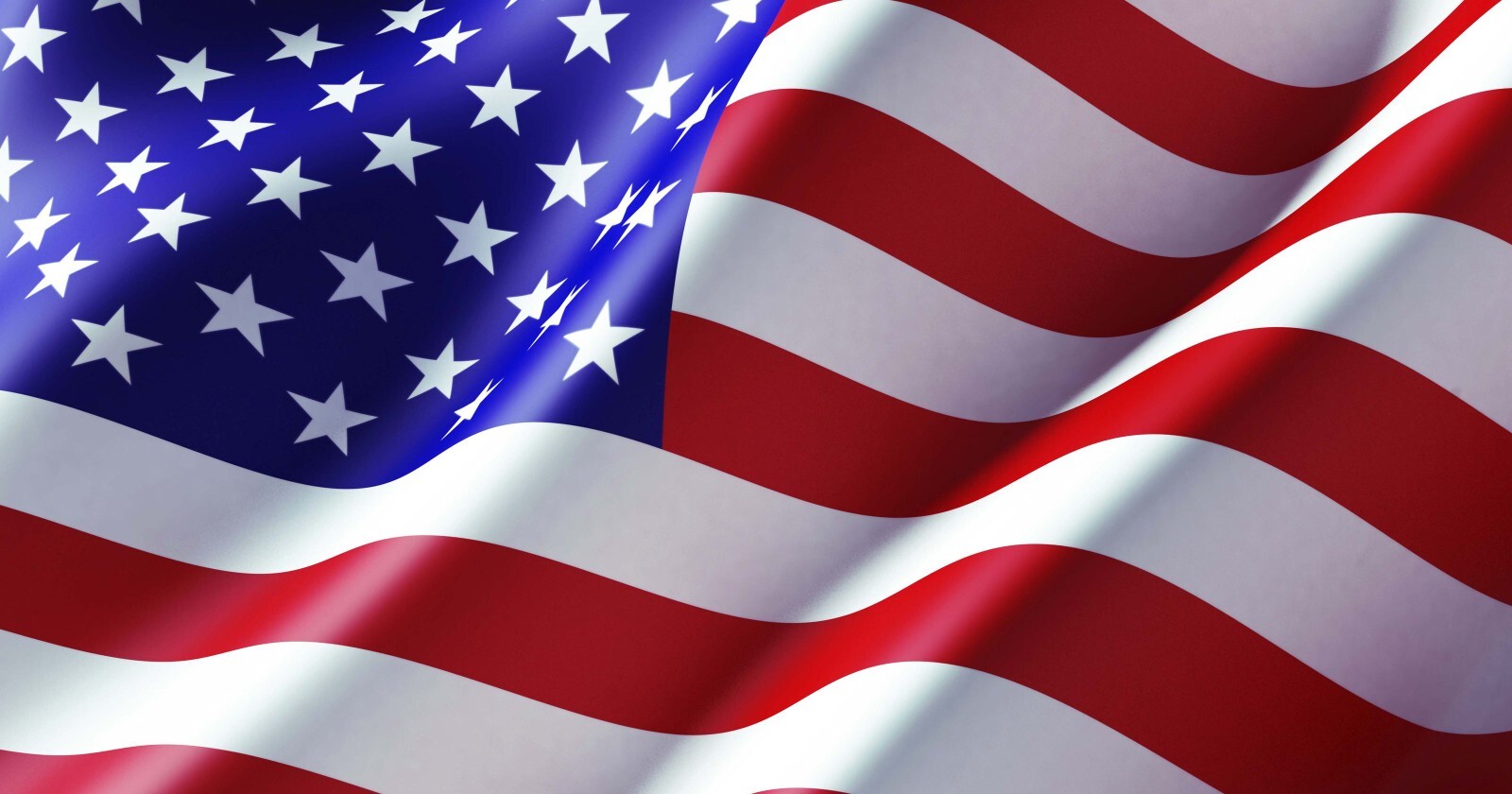 WAVING AMERICAN FLAG USA RED WHITE BLUE VINYL STICKER DECAL GLOSS UV LAMINATE