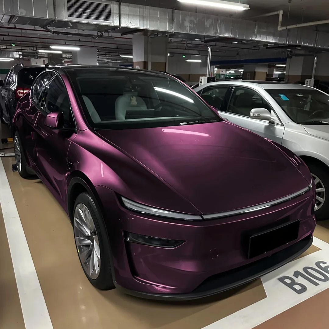 Tesla Model Y 2025 PreCut PPF Paint Protection Film Color Change Twilight Purple
