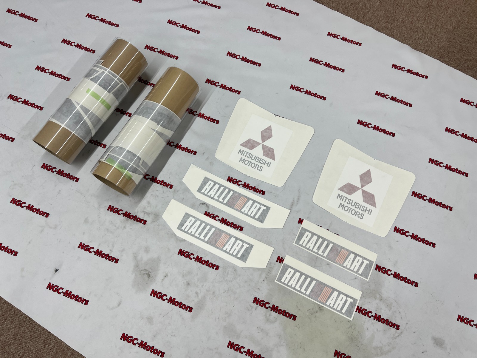 EvoⅥ Tommi Makinen Decal Set #Mitsubishi genuine OEM CP9A EVO6 Ralliart