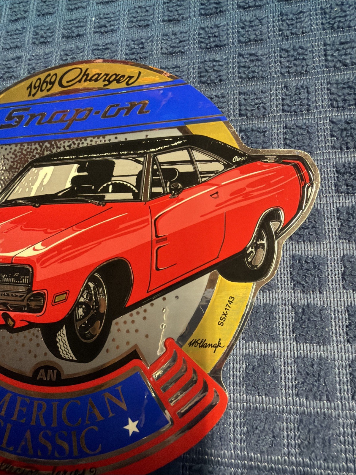NEW Vintage Snap-on Tools Box Sticker HotRod Decal 1969 Charger SSX1743