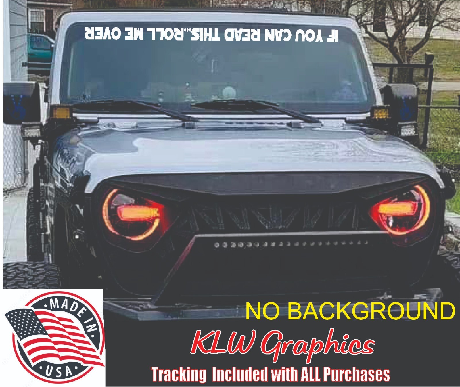 IF YOU CAN READ THIS Window Decal Sticker JL JK TJ Wife Girl Offroad 4×4 Winch