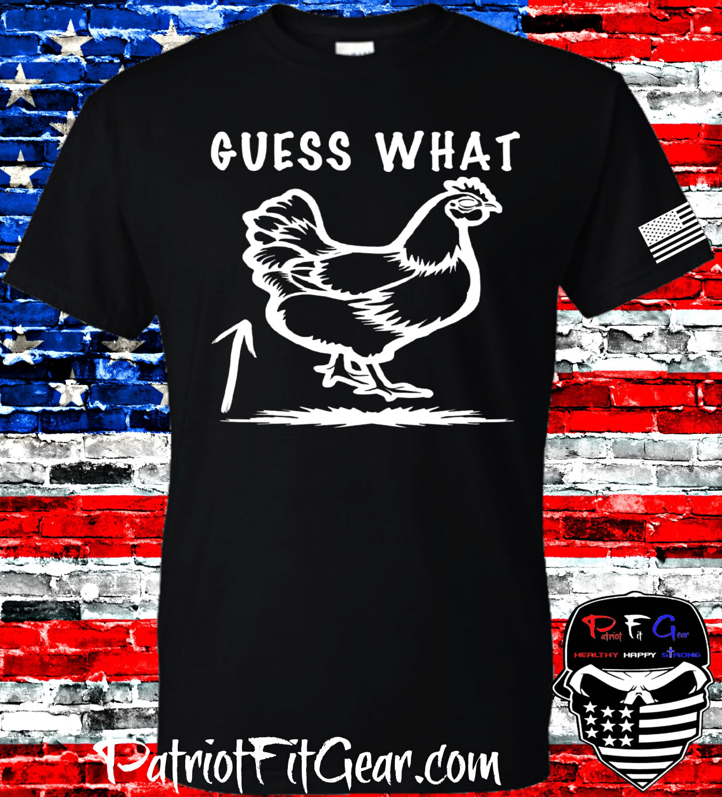 Chicken,Guess What Chicken Butt, Fowl, Poultry Farm, Hen,Pullet,Vinyl Decal