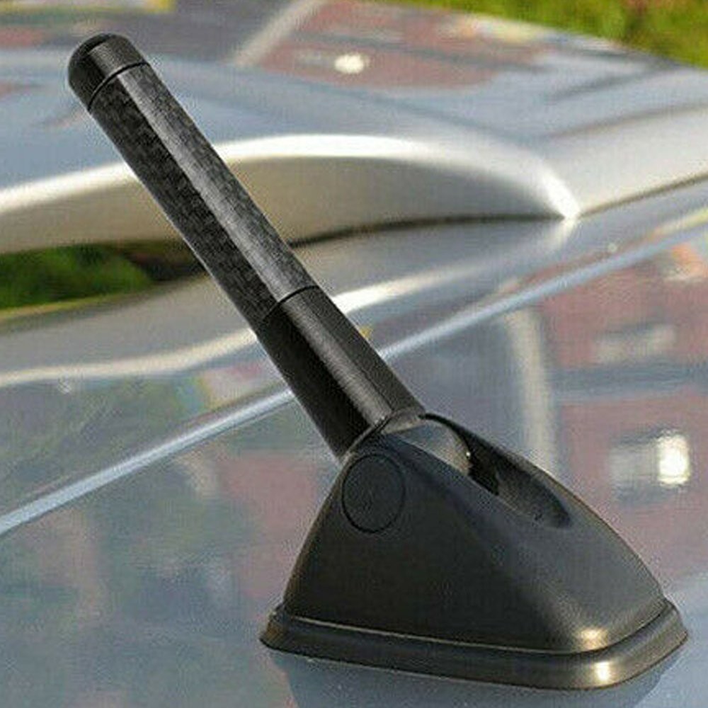 3″ Car Carbon Fiber Radio Aerial Bee Sting Mast Antenna For Ariel Arial Black H
