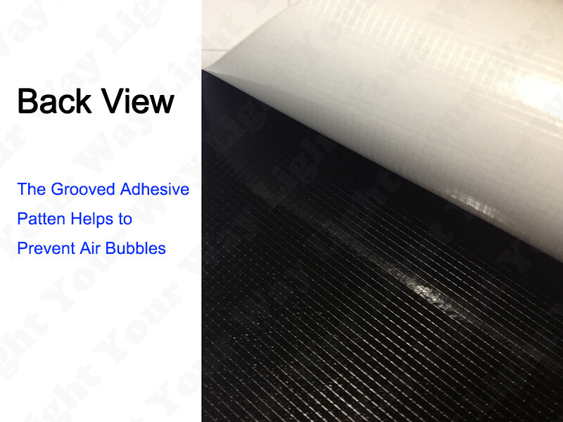 Twill-Weave High Gloss and Dry Matte Black Carbon Fiber Vinyl Wrap Air Release