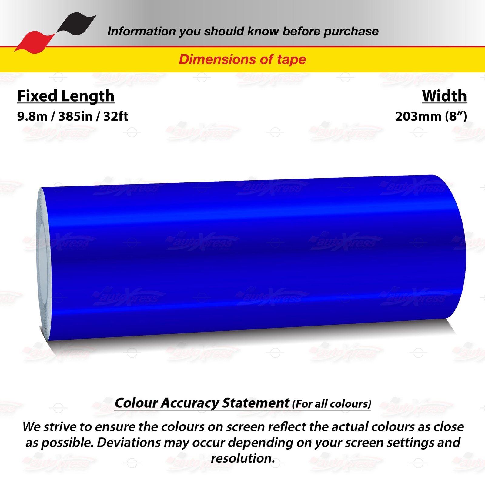 8″ Roll Vinyl Pinstriping Pin Stripe Line Tape Decal Sticker 203mm CHROME BLUE