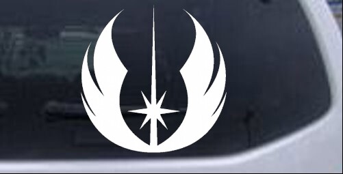Star Wars Jedi Order Emblem Car or Truck Window Laptop Decal Sticker