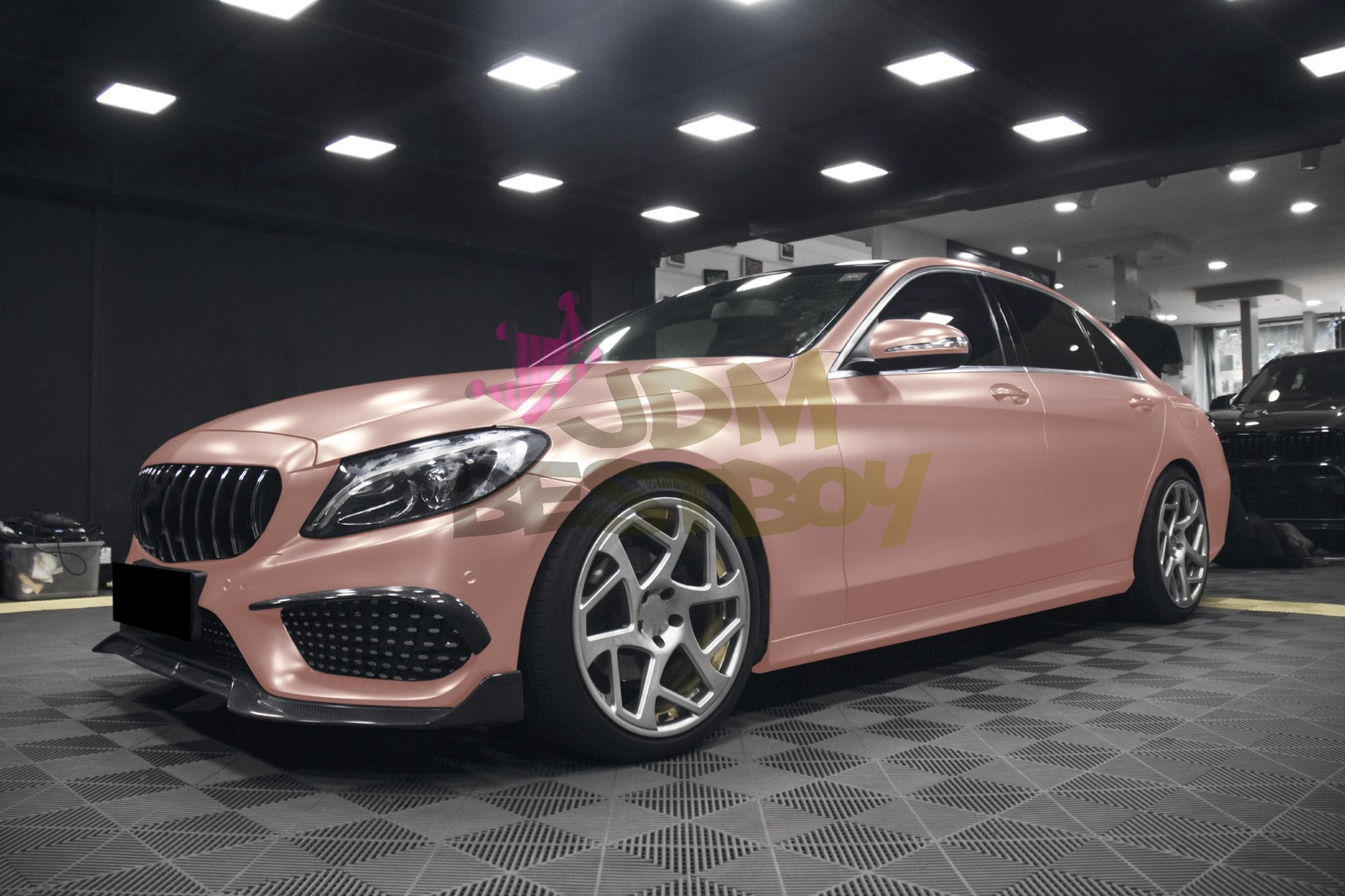 Matte Metallic Rose Gold TPU PPF Paint Protection Film Dry Wet Apply Vinyl Wrap