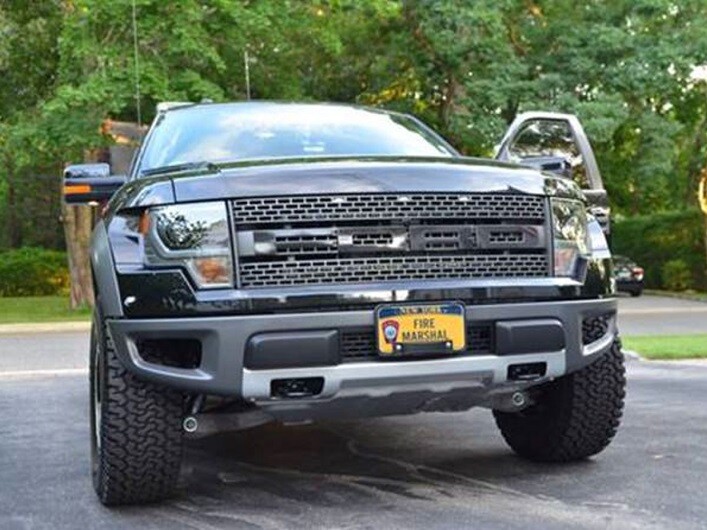 2010-2014 FORD RAPTOR F-150 REFLECTIVE GRILL LETTERS VINYL DECALS FORD LICENSED