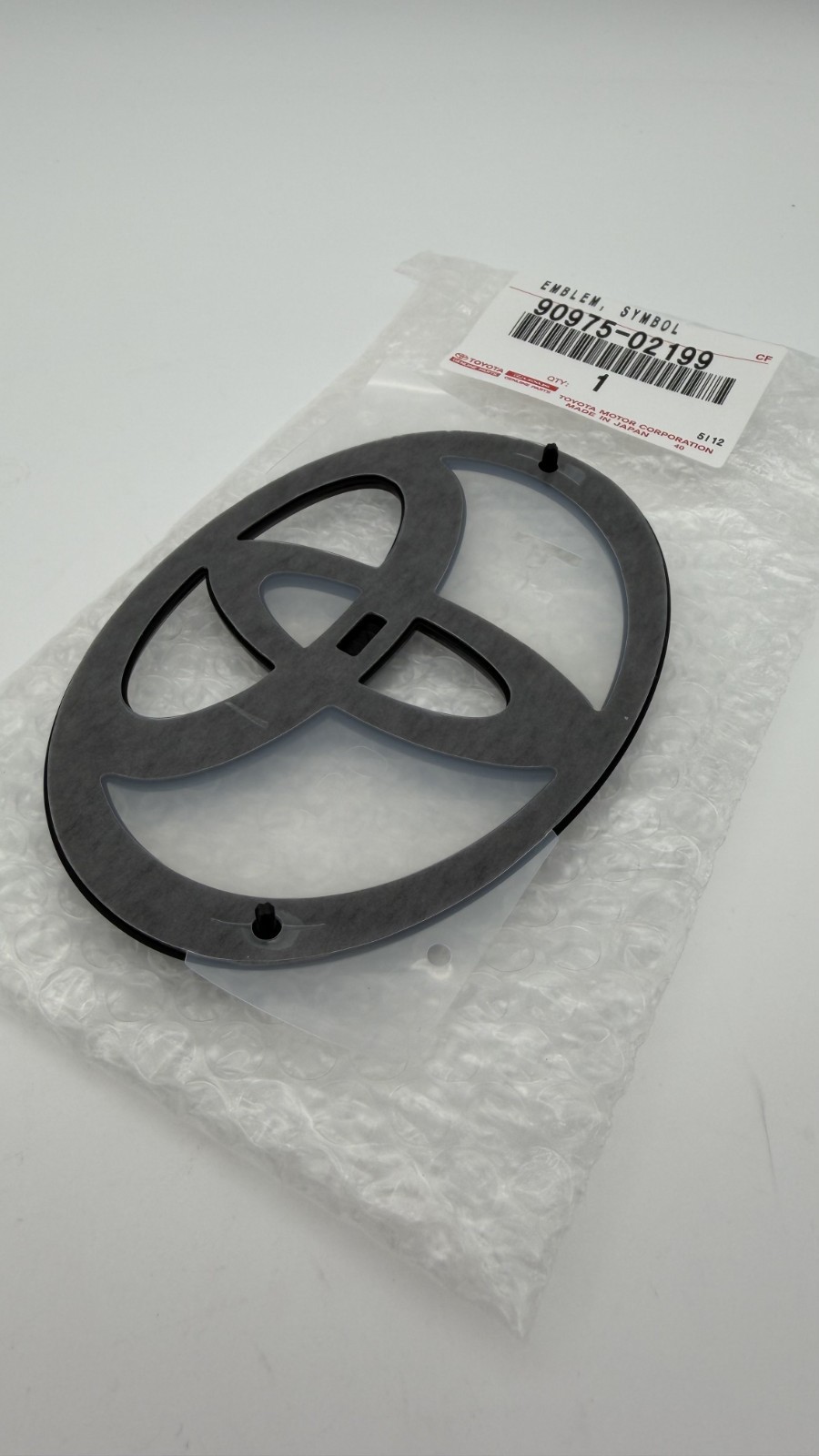 JDM OEM TOYOTA Prius 60 Nightshade MXWH61 Front Rear Emblem Set Black NEW JAPAN