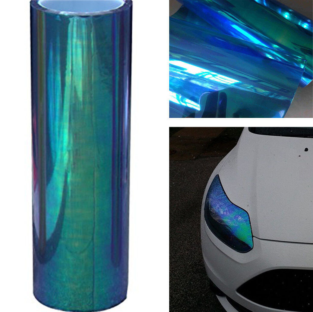 Headlight Protection Chameleon Tint Headlight Taillight Fog Light Vinyl Film kit