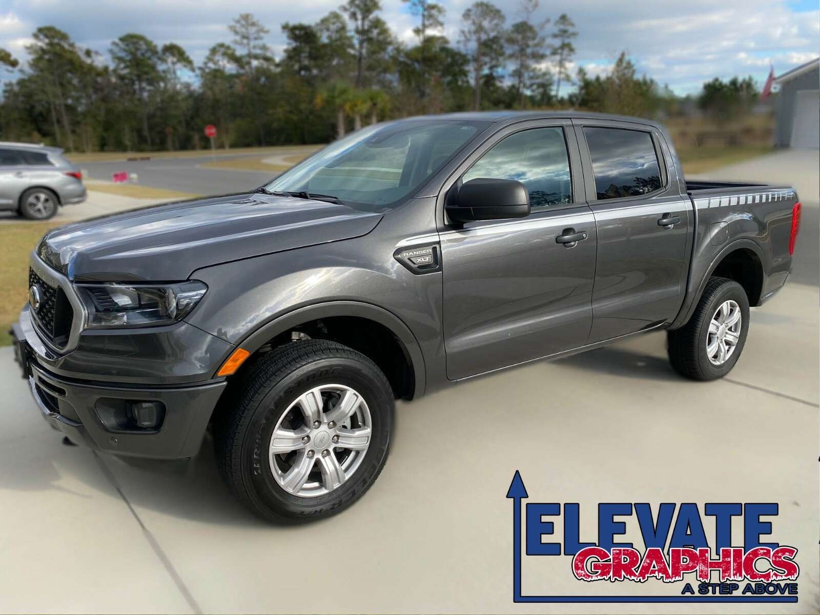 Fits Ford Ranger Decals Side Spear Vinyl Stripes 3m Graphics Stickers 2019-2025