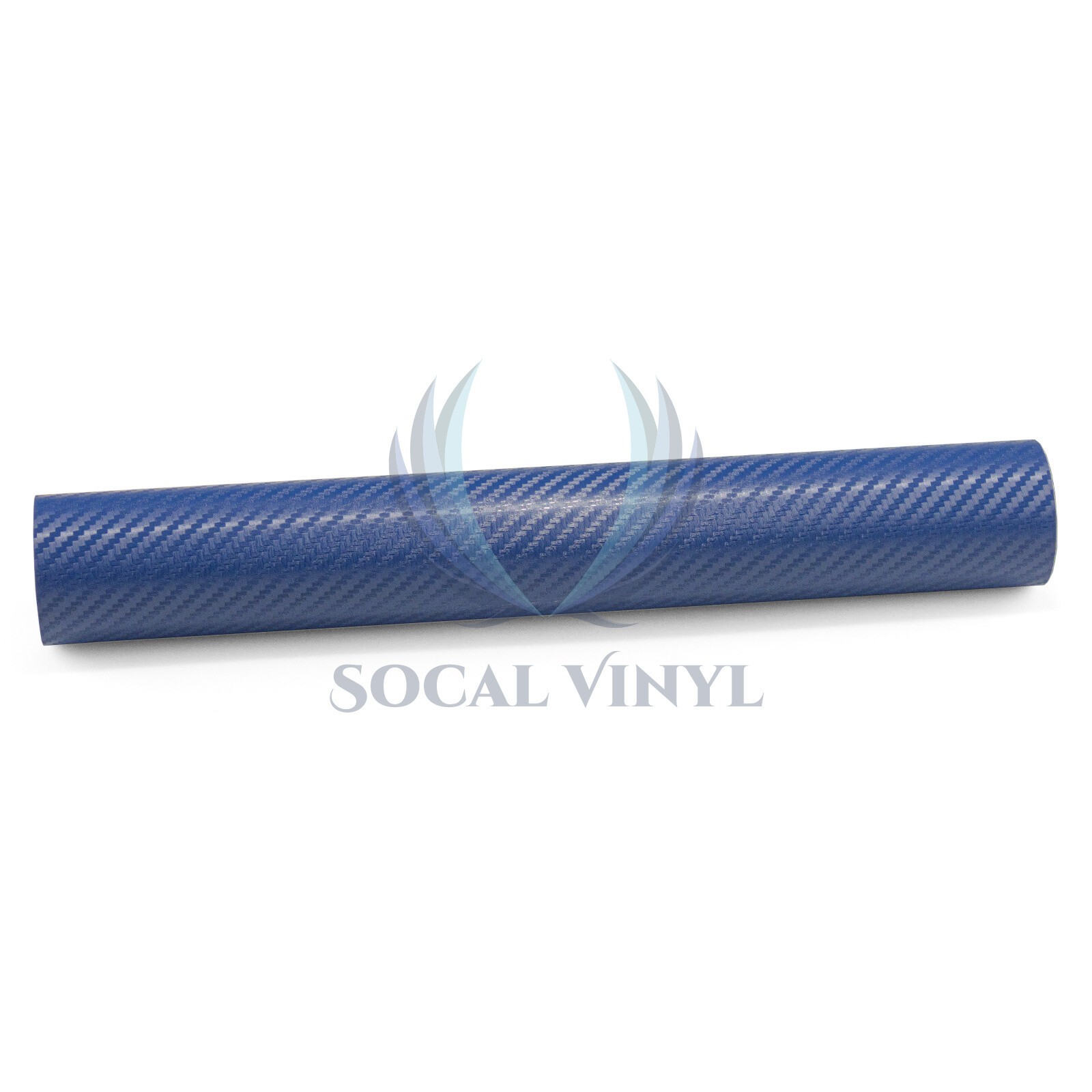 3D Carbon Fiber Navy Blue Matte Texture Vinyl Car Wrap Sticker Decal Film Sheet