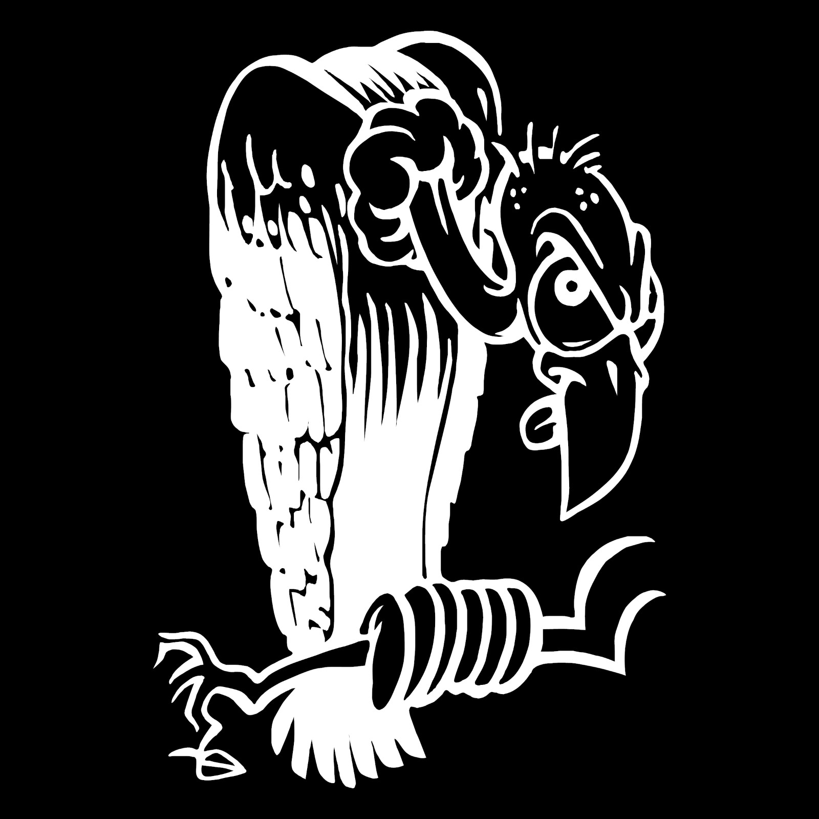 Vulture Buzzard Scavenger Bird Car Truck Window Wall Laptop Vinyl Decal Sticker.