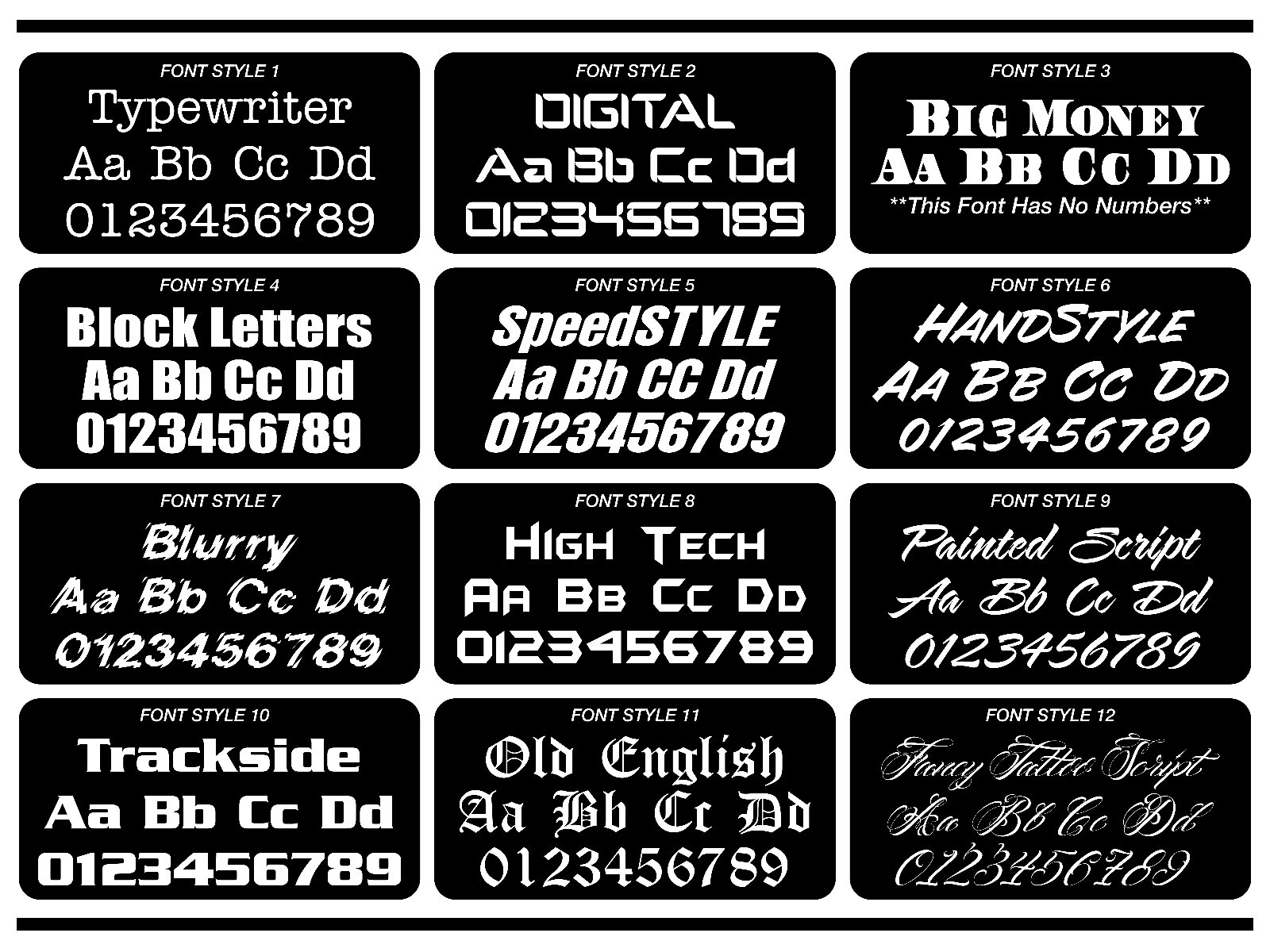 48″ Windshield Banner Decal Boat Name Trailer Car Truck Vinyl Sticker