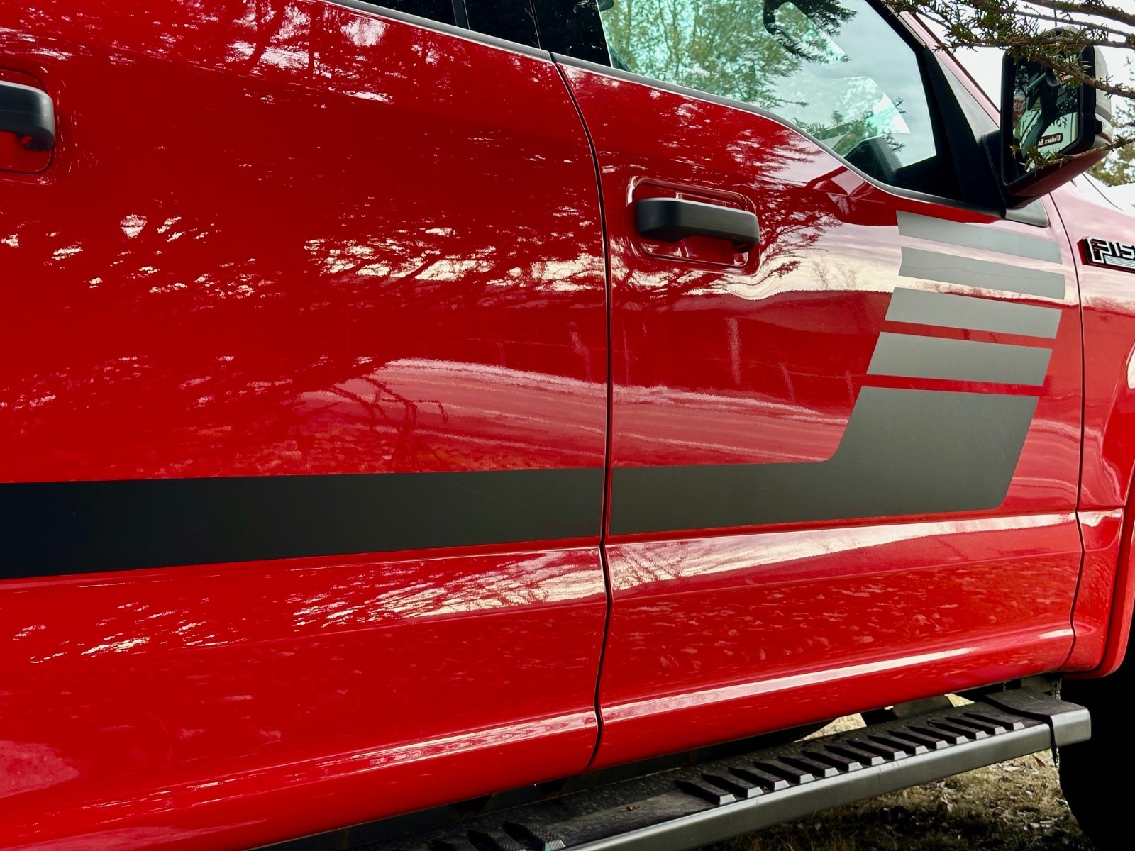 Wrap Around Gradient style vinyl graphics kit fits 2015-2020 Ford F150