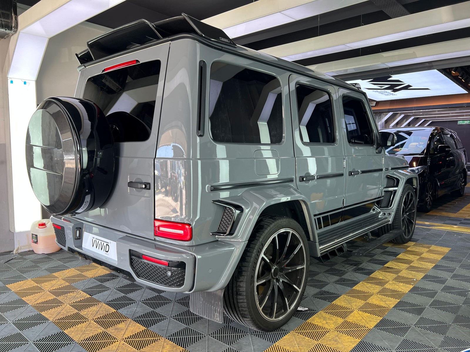 Vinyl Car Wrap Ultra Gloss Nardo Dark Grey 15ft x 5ft Film Roll VViViD+