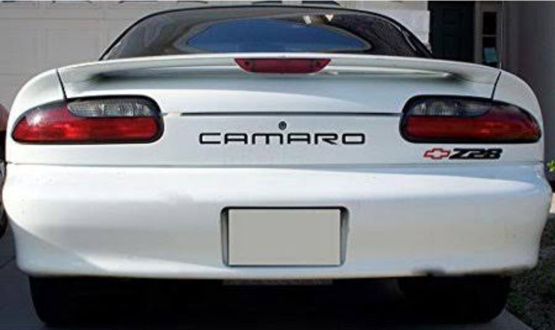 Rear Bumper Letters For 1993-2002 Chevy Camaro Precut Vinyl Decals stickers set