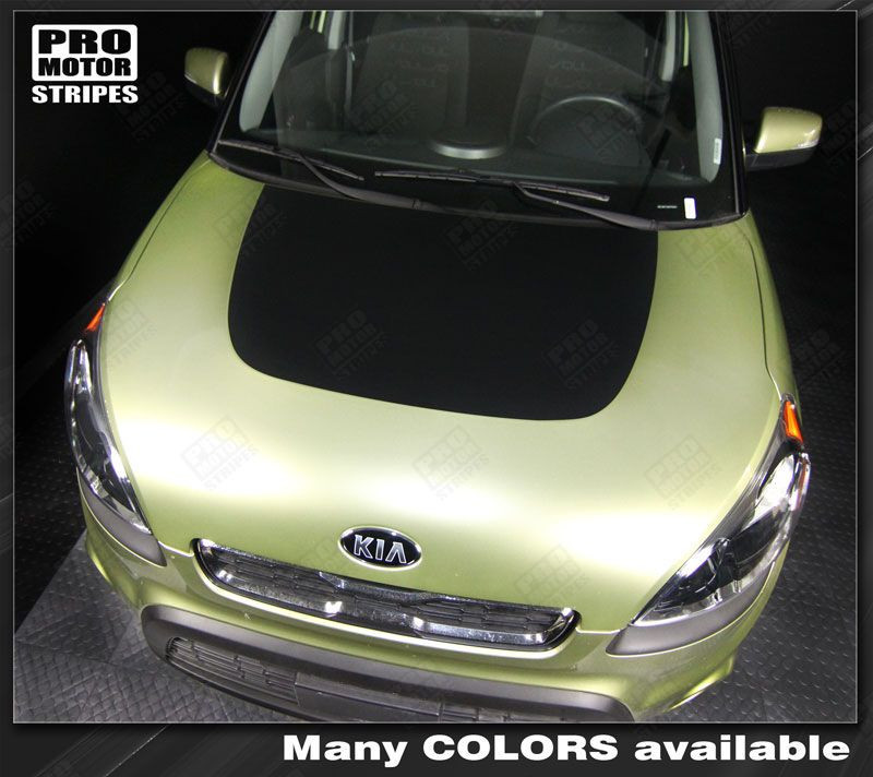 For KIA SOUL Hood Accent Blackout Decal 2012 2013 2014 2015 2016 2017 2018