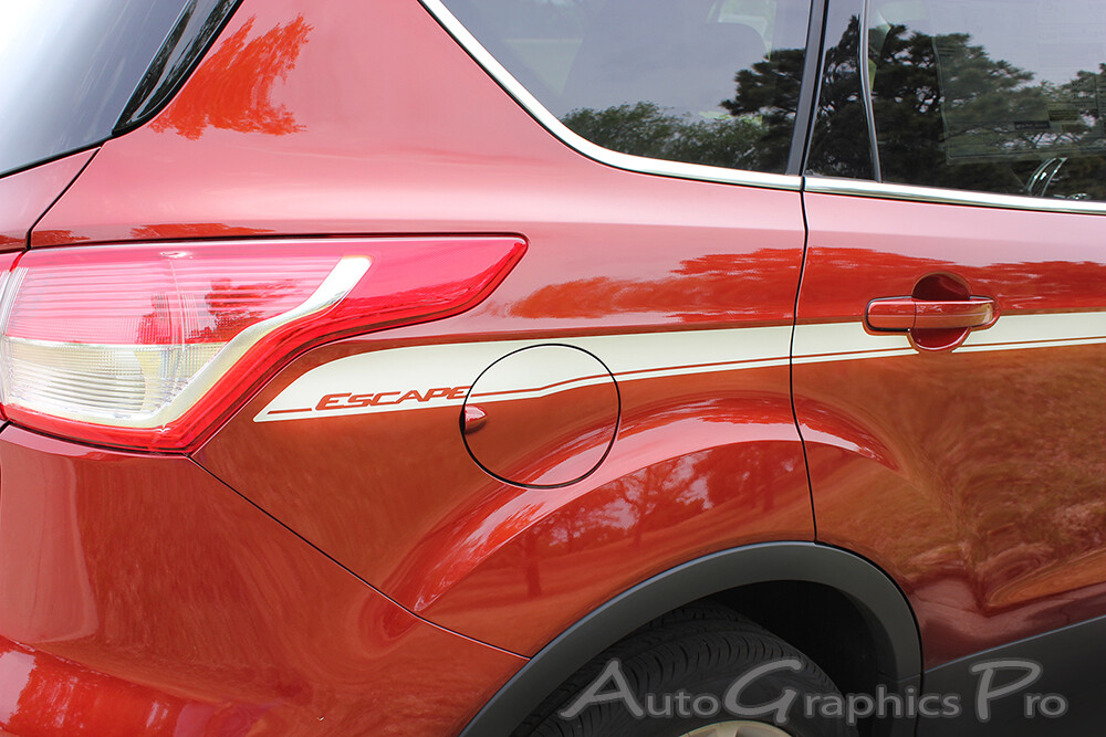 Ford Escape Decals Vinyl Graphics OUTBREAK Mid Body Stripe 3M Decal 2013-2019