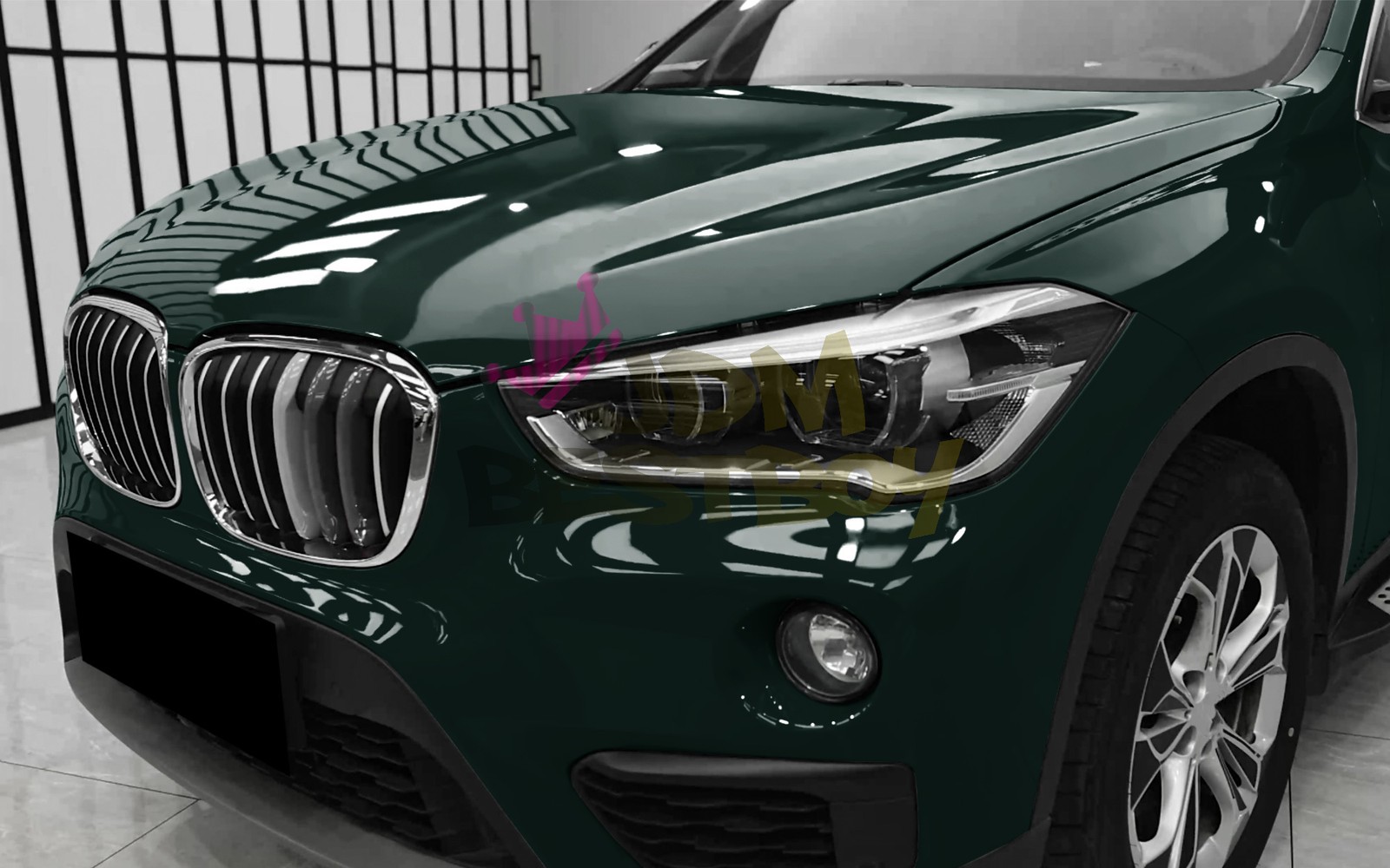 ESSMO PET Super Gloss Turquoise Gre Vehicle Vinyl Wrap Decal Sheet Like Paint