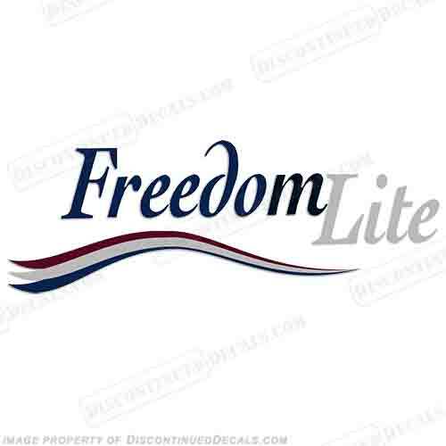 Fits Freedom Lite RV Decals – 18″ x 54″