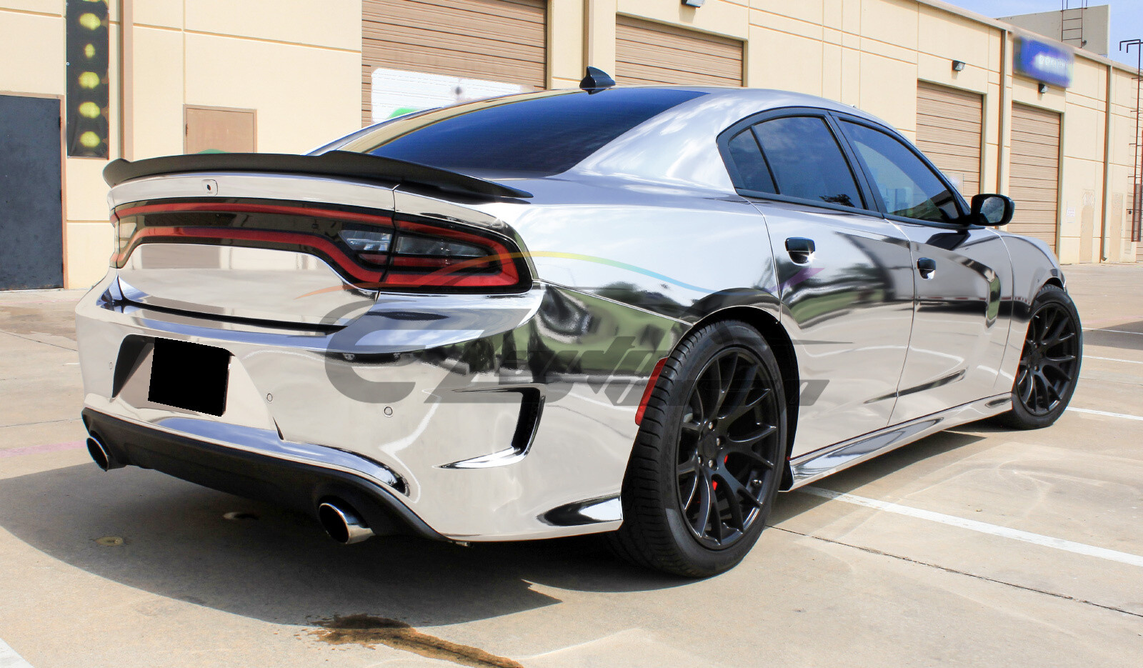 Supercast Chrome Silver Car Vinyl Wrap Sticker Easy Stretch Decal Sheet Film DIY