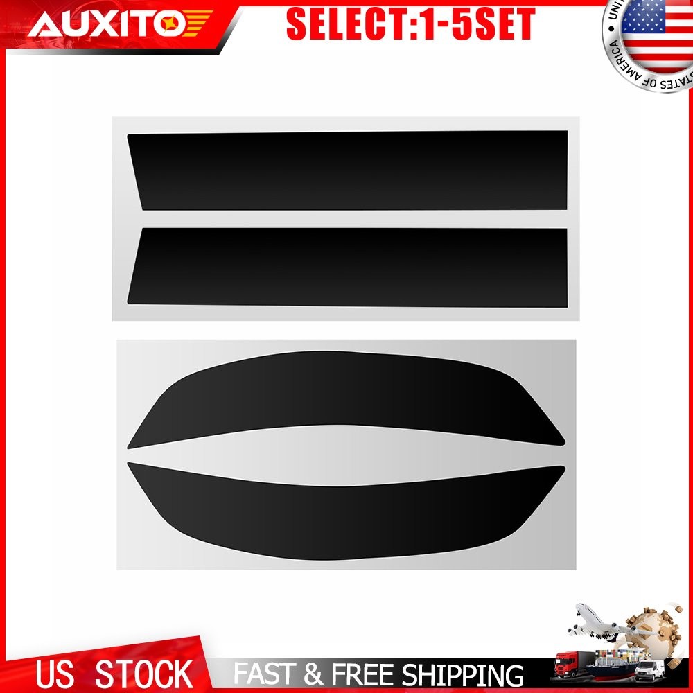 Smoke Tint Vinyl Decals For 24 25 Chevrolet Traverse Front Rear Reflectors 4-20X