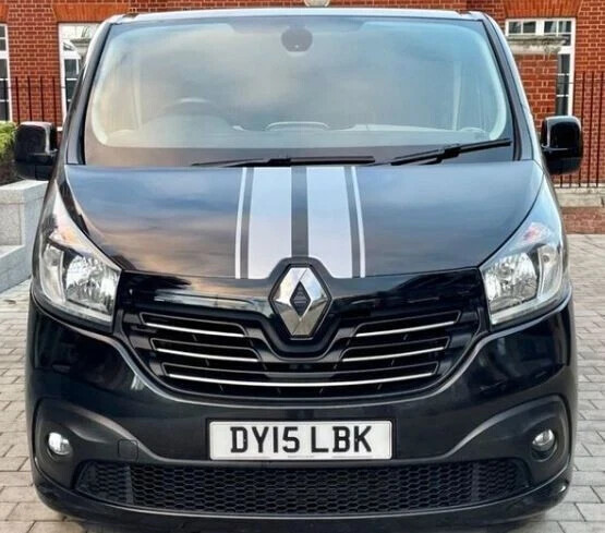 Fits Renault Trafic Wrapp Edition Graphics Kit Both Sides Bonnet Decals