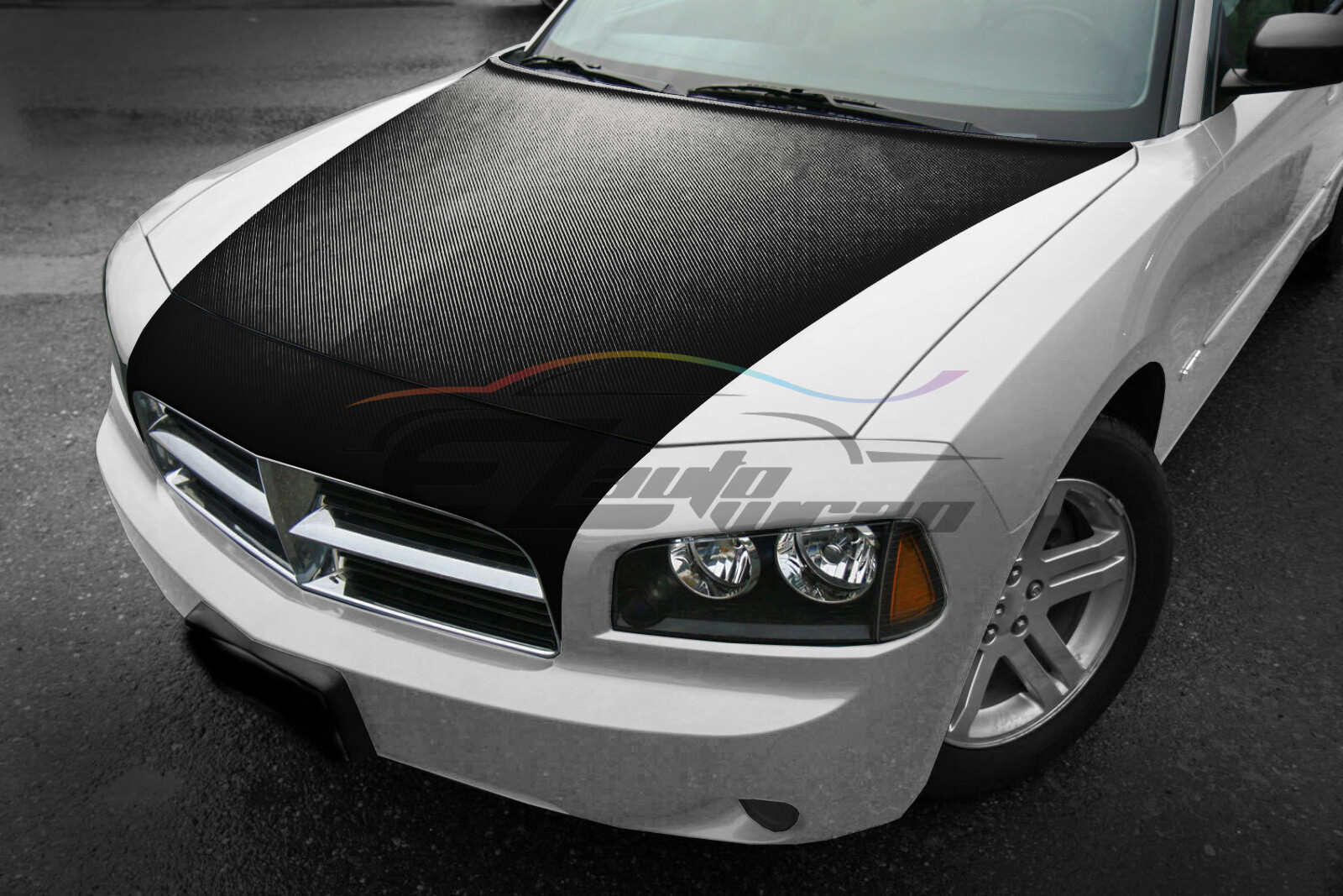 3D Carbon Fiber Shiny Black Matte Textured Vinyl Wrap Sticker Decal Bubble Free