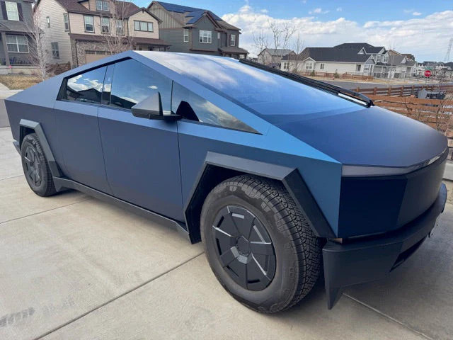 Matte Magic Flame Dark Blue Color PPF