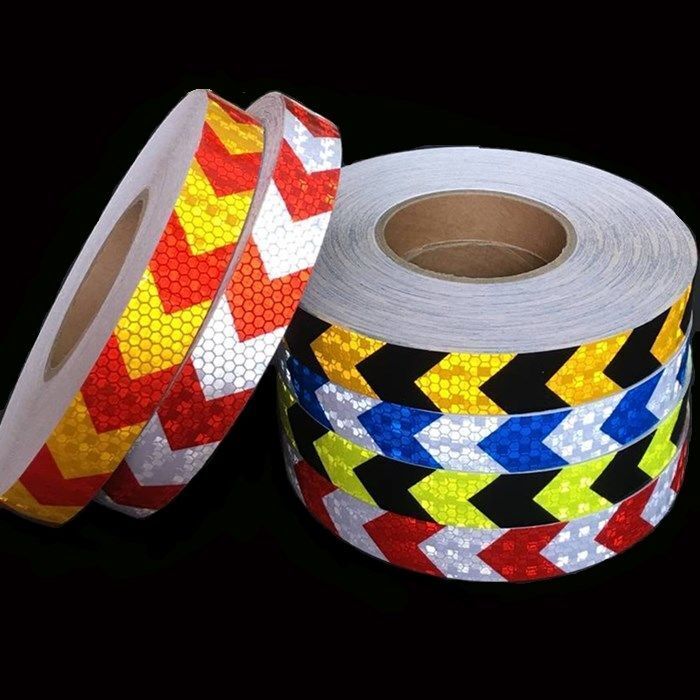 10-30M Reflective Safety Warning Strip Tape Car Door Bumper Reflector Stickers