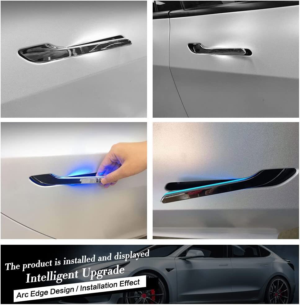 For Tesla Model 3 Y Electric Handle Electric Suction Type Door Lock 2020-2022