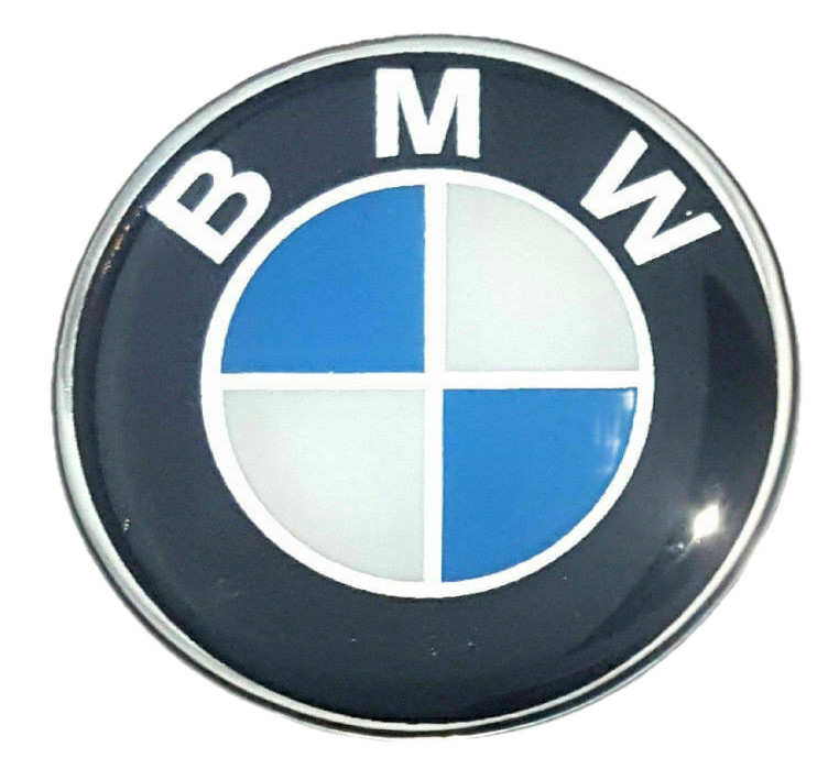 Fits. OEM 1set BMW Sticker Rasin 50mm.( 5CM.) Wheel Center Caps Emblem Logo.