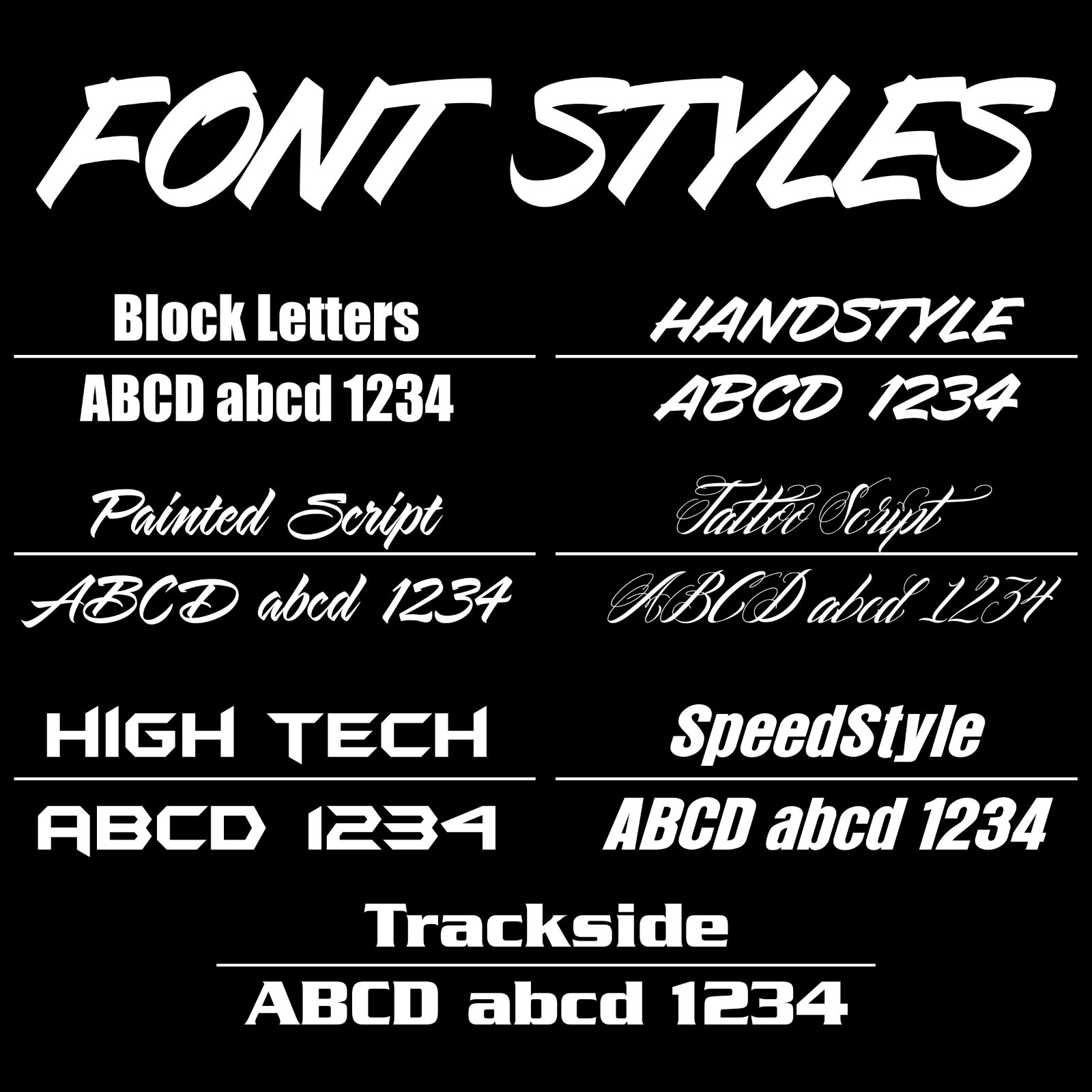 48″ CUSTOM VINYL WINDSHIELD BANNER Lettering Decal Name Sticker Window Tattoo