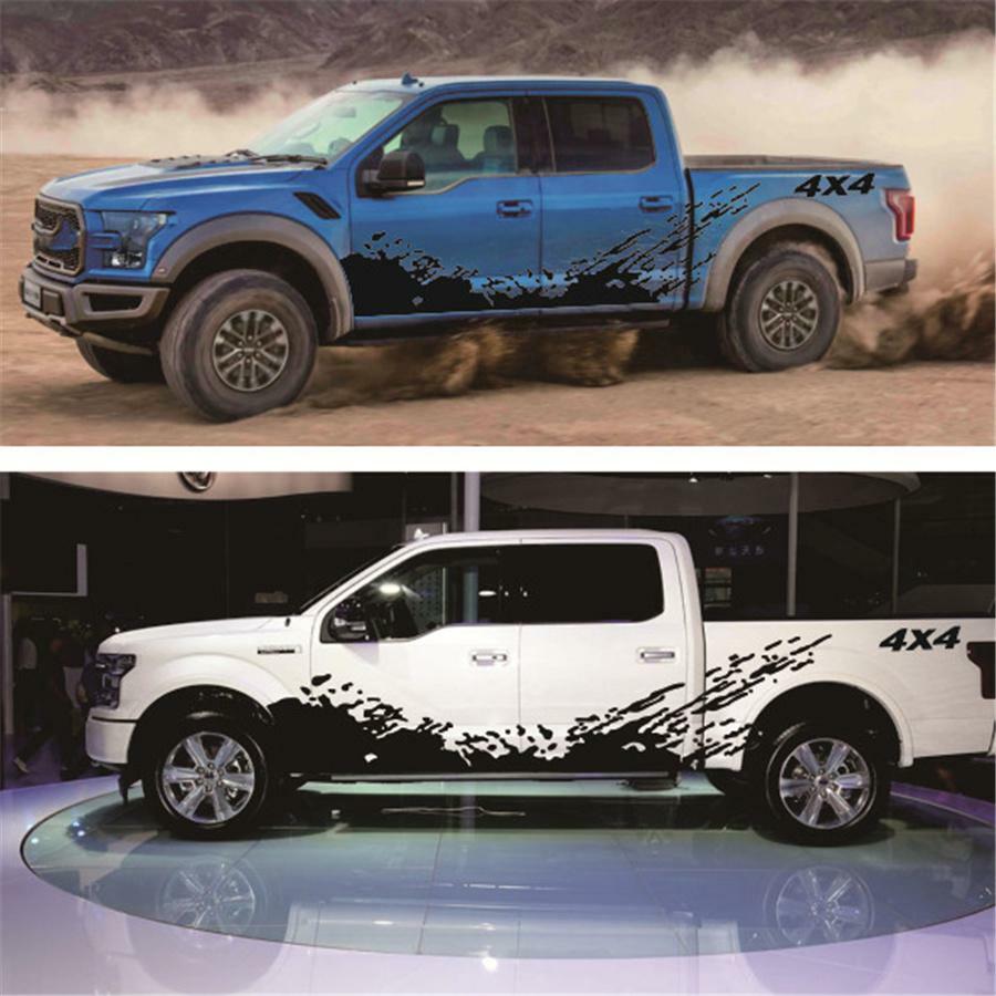 Body Racing Accessories Mud Splash Auto Graphic Decal Vinyl Car Truck Universal