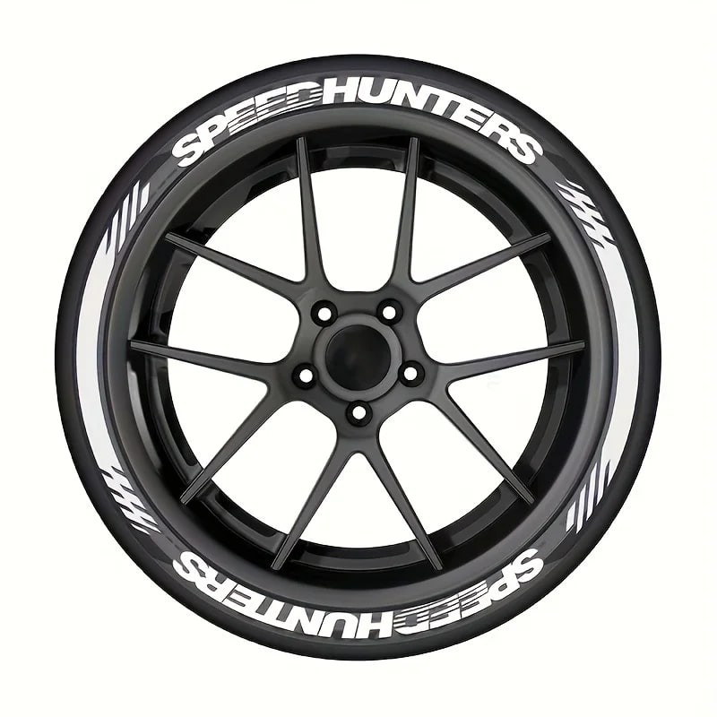Tire Sticker Letters Car Wheel Rim Decals Self Adhesive Styling