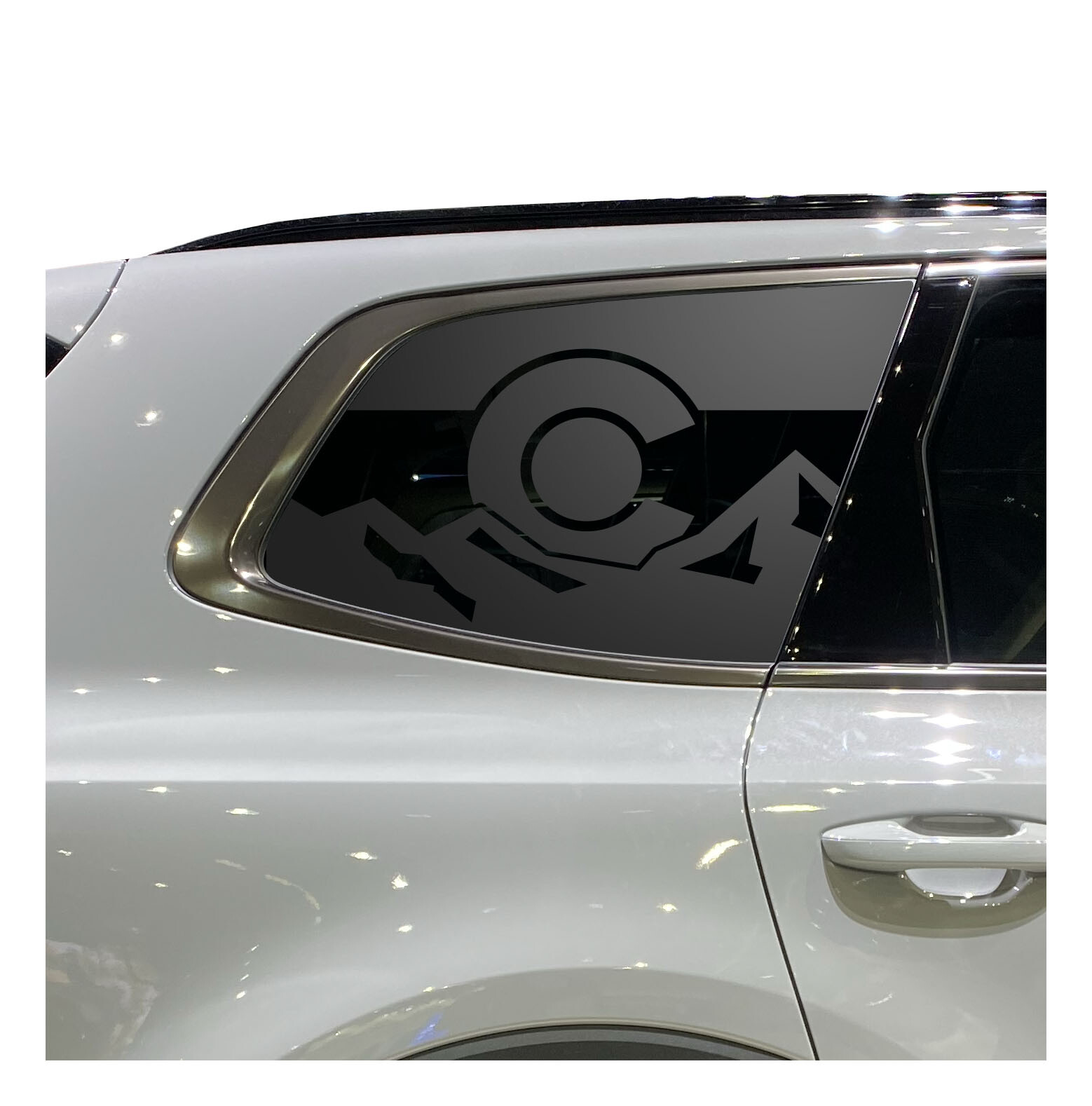 State of Colorado Flag Design Decals – Fits 2022 + Kia Telluride Window KT1-CK1