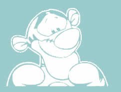 Tigger Peeking 6″ White Vinyl Car Truck Decal Sticker Disney Winnie the Pooh