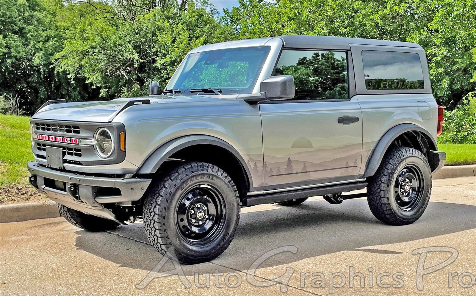 Ford Bronco Full Size Stripes WANDERER Side Decals Door Body Vinyl Graphics