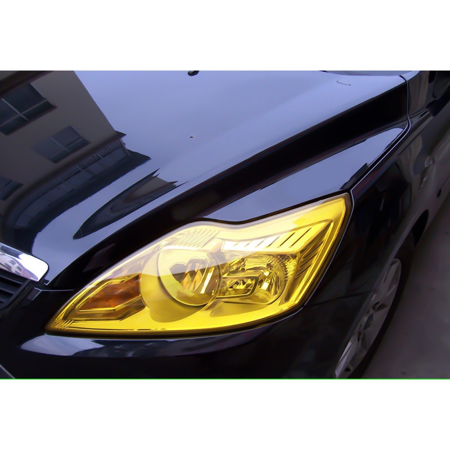 Car Modification Cover Gloss Tint Film Lens Vinyl Wrap For Headlight+taillights